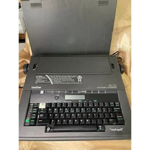 Brother AX-33 Typewriter Untested w/ Carry Case - Picture 1 of 4