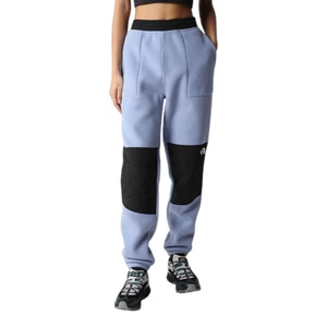 The North Face Women's Denali Fleece Pants Polartec Folk Blue Joggers XL New - Picture 1 of 4