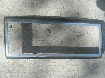 1989 Cadillac DeVille LEFT Headlight Chrome Bezel w.Rubber Trim GM16511217 used - Image 1 of 4