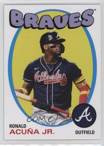 2023 Topps Throwback Thursday #TBT Online Exclusive /728 Ronald Acuna Jr #41.1