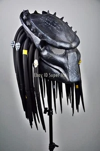 Wolf Predator Latex rubber mask replica cosplay costume halloween Collectible - Picture 1 of 8