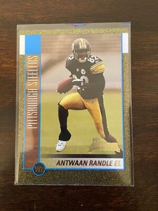 2002 Bowman Gold Antwaan Randle El Rookie Card Pittsburgh Steelers Gold RC /50