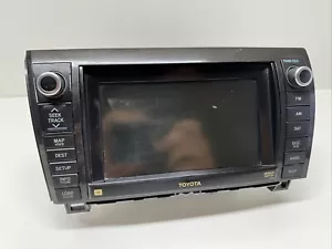 861200C330 | 10 - 2013 Toyota TUNDRA SEQUOIA OEM JBL Navigation Radio PARTS Only - Picture 1 of 13