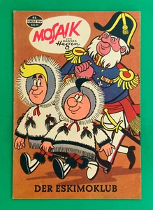 WIPA Mosaik Digedags Nr. 86 Der Eskimoklub 1964 Z. 1-2+ sehr gut - Bild 1 von 9