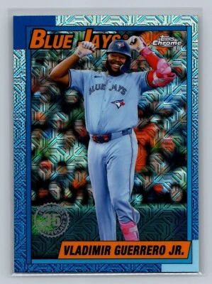 2025 Topps Series 1 - 1990 Topps Silver Pack  Vladimir Guerrero Jr. - Image 1 of 2