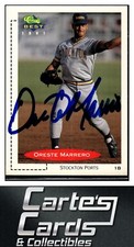 Oreste Marrero 1991 Classic Best #194  Stockton Ports TTM/IP Signed Autographed