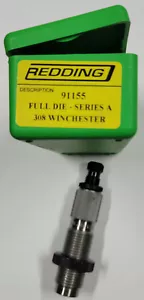 91155 REDDING FULL LENGTH SIZING DIE - 308 WINCHESTER - BRAND NEW - FREE SHIP - Picture 1 of 1