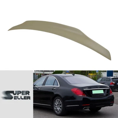 Fit For 14-20 Mercedes Benz S W222 Sedan 4D P Type Trunk Spoiler S550 Painted - Imagem 1 de 4