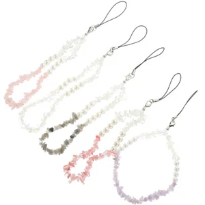 5 Pcs Chaîne De Téléphonie Mobile Charmes Téléphone Perlé Bricolage Portable - Zdjęcie 1 z 12
