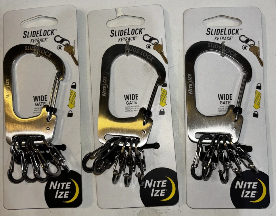 J162 Nite Ize Kck-11-r3 SlideLock KEYRACK -