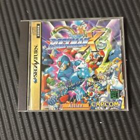 Sega Saturn Rockman X3 Japanese Game Software