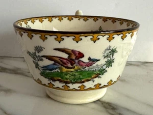 Copeland Late Spode - Vienna Bird Coffee Cup with Embossed floral pattern - Picture 1 of 14
