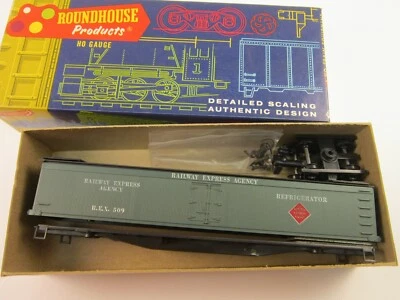 Roundhouse 3610 Refrigerador Ferrocarril Express HO Modelo Tren Kit De Colección Foto 1 de 4