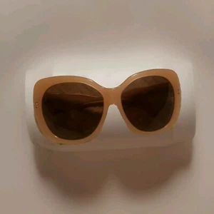 Judith Leiber Sonnenbrille Swarovski Kristalle GOLD CREME JL5022 06 57[]15 140 - Bild 1 von 8