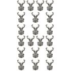  20 pièces pendentifs de fabrication de bijoux charme animaux porte-clés ami cadeau
