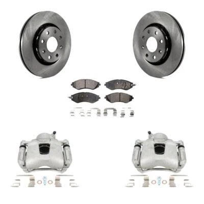 Kit de rotor de pinza de freno delantero y pastillas de cerámica para Chevrolet Aveo Spark Aveo5 EV G3 Foto 1 de 4