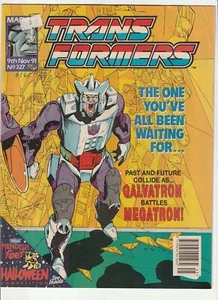 Marvel UK 1991 TRANSFORMERS #327 Comics Action Force G1 GI Joe Rare - Picture 1 of 2