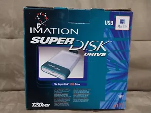 Imation Super Disk Drive To Suit Apple Mac OS 120mb 1998 - Picture 1 of 14