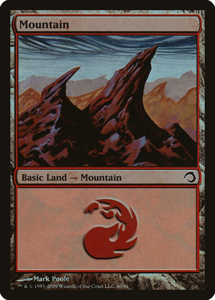 Mountain FOIL Premium Deck Series: Slivers NM Basic Land MAGIC MTG CARD ABUGames - Image 1 of 1