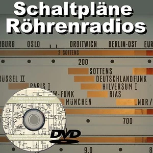 more than 8800 tube radio schematics SCHEMA ELETTRICO radio a valvole amplificatore DVD - Foto 1 di 5