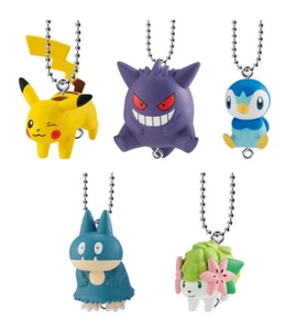 Figura Llavero Mascota Vinculada Pokémon Vol 5 Cápsula Bandai Gashapon Set de 5 - Imagen 1 de 7