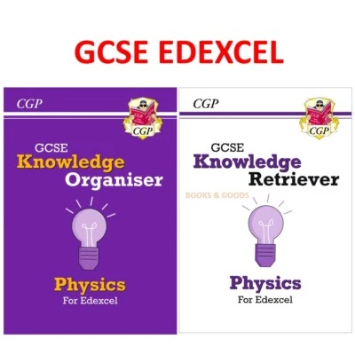 GCSE Edexcel Physics Knowledge Organiser & Retriever with Answer Key Stage 4 CGP - Image 1 of 4