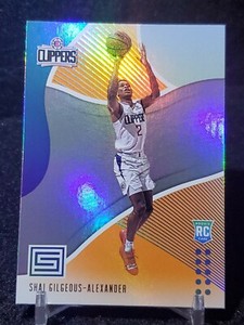2018-19 Panini Status Shai Gilgeous-Alexander Orange #106 Rookie