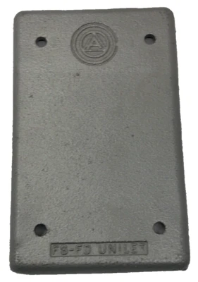 FSK-1B-CA APPLETON SIN TORNILLOS + SIN JUNTA PLANA 1 BANDA ALUMINIO FUNDIDO MONTAJE EN CAJA  Foto 1 de 3