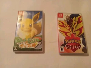 Pokemon Shield Nintendo Switch Authentic Replacement Cases CASE ONLY NO GAME - Picture 1 of 4