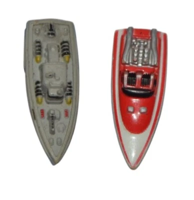 Vintage Micro Machines Speed Boat Military Battleship Naval Vessel 1980s Galoob - Image 1 of 4