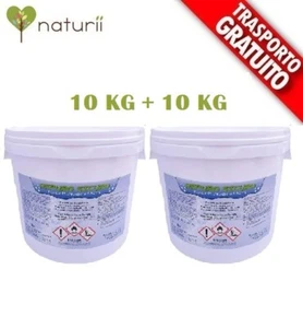 DEPURO SICURO 2 PZ x 10 Kg cloro piscina multifunzione 6 azioni pastiglie 200 gr - Foto 1 di 2