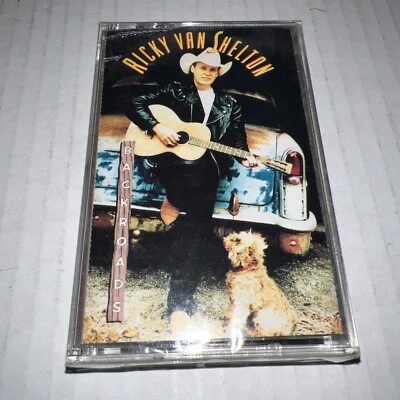 Backroads ~ Ricky Van Shelton ~ Contemporary Country Cassette New & SEALED! - Image 1 of 3