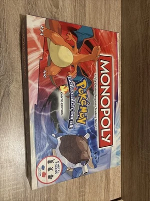 Hasbro Pokemon Monopoly Kanto Edition Board Game - complete  - Image 1 of 4
