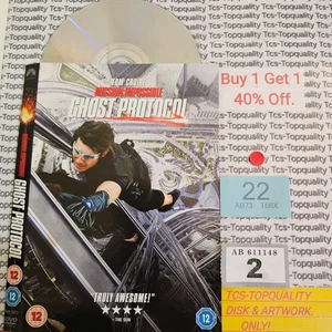 Mission impossible ghost Dvd Disc And Art Work only Save £s Eco - Picture 1 of 1