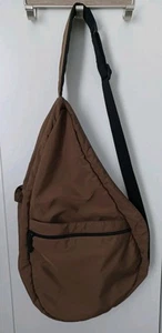 Borsa a tracolla LL Bean vintage Ameribag posteriore sana marrone cinghia singola - Foto 1 di 16