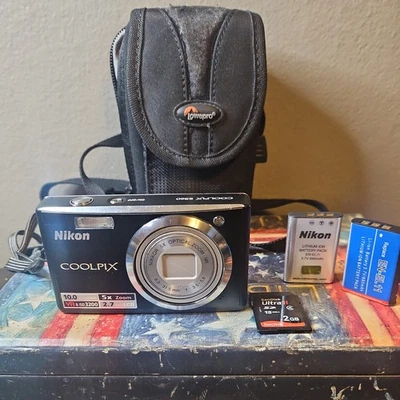 Cámara digital Nikon COOLPIX S550 10,0 MP - LEER DESCRIPCIÓN SOLO PIEZAS A5 Foto 1 de 3