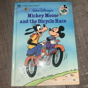 Walt Disney's Mickey Mouse and the Bicycle Race by Cindy West 1988 - Picture 1 of 7