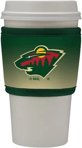 Sok It Neoprene Reusable Insulated Hot Cup Sleeve Minnesota Wild NHL NWT - Afbeelding 1 van 6