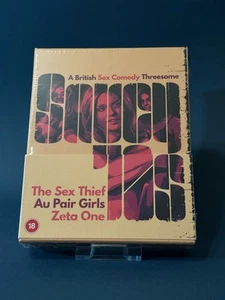 Saucy 70s - A British Sex Comedy Threesome Blu-ray Box Set 88 Films NEW SEALED - Picture 1 of 3