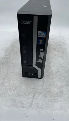 Acer Veriton X2610 Pentium Desktop Computer Windows 7 SFF No HDD - Image 1 of 4