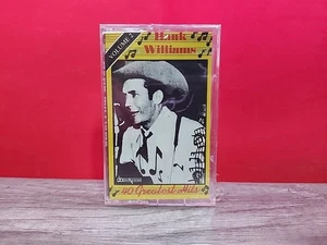 Hank Williams 40 Greatest Hits Vol 2 Cassette Tape 1984 NEW Sealed - Picture 1 of 6