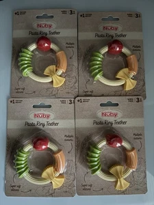 Nuby Pasta Ring Teether (4-piece Set) - Picture 1 of 1