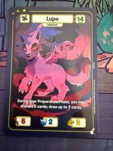 Neopets Battledome TCG Champions of Meridell Darigan Lupe SR - Picture 1 of 1