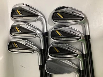 TaylorMade RocketBladez Iron Set 5-9,Pw,Aw 7pc Flex S TM7-113 Graphite - Image 1 of 4