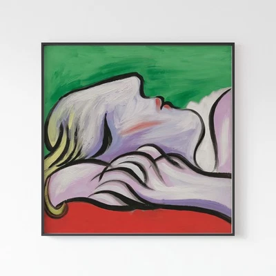 Le Repos by Pablo Picasso Repro, 1932, Square Sizes Poster, Premium Matte Paper - Image 1 of 4