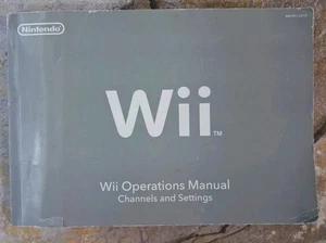 Manual de Operaciones Nintendo Wii "Canales y Configuración" *VER DESCRIPCIÓN* - Imagen 1 de 7