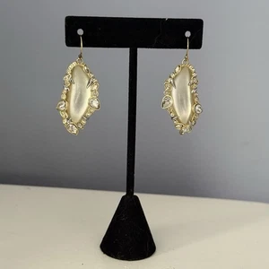 Alexis Bittar Lucite und Stein Ohrringe. Top Zustand - Glitzer - Bild 1 von 5