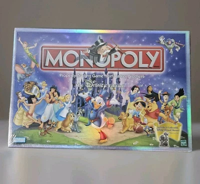 SELLADO Hasbro Monopoly Edición Disney De Parker Brothers NUEVO Juego de Mesa Foto 1 de 4