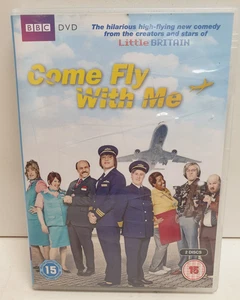Come Fly With Me BBC Lucas / Walliams 2-DVD Feat. Length Fridge Magnets Untested - Picture 1 of 10