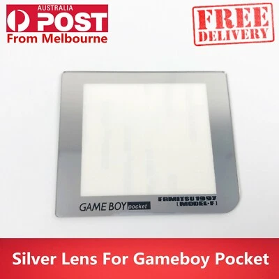 New Replacement Protective Screen Lens For Gameboy Pocket（1 Piece）Sliver - Image 1 of 3